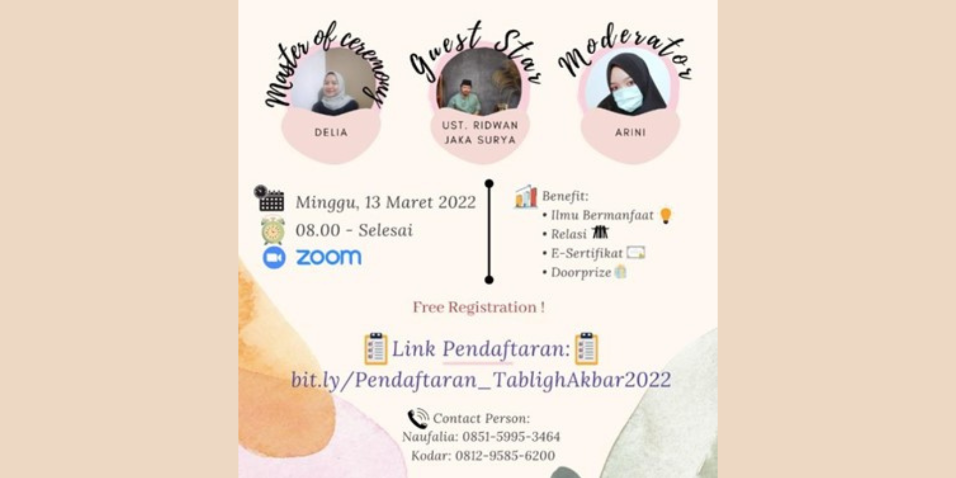 Tabligh Akbar Eflyer Website