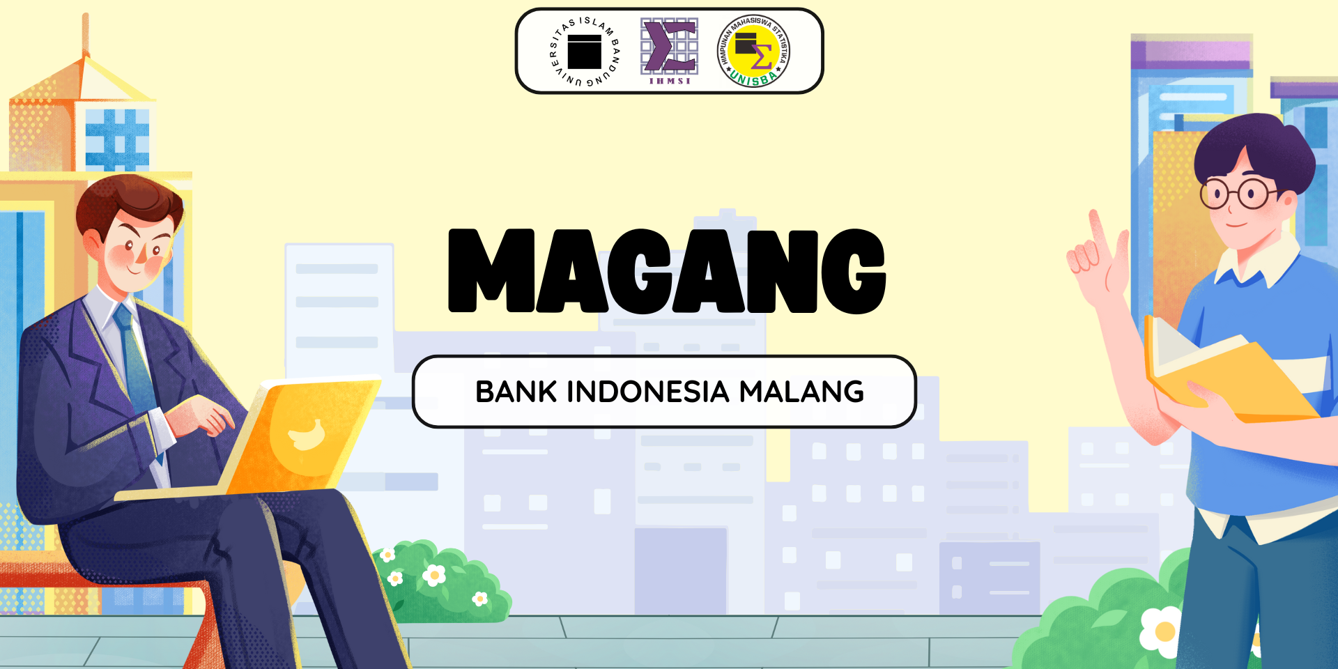 Presentasi Paradigma Kerja Sama dalam Gaya Ilustrasi Krem